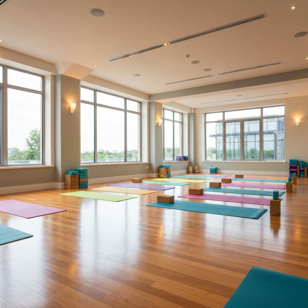 FreshFlow Yoga Studio interior